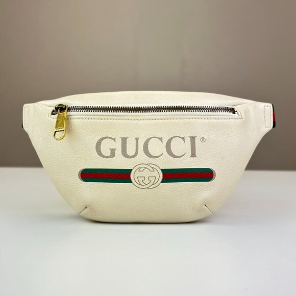 Gucci GG Logo Gucci Printed Bum Bag Belt Bag - Picture 1 of 8